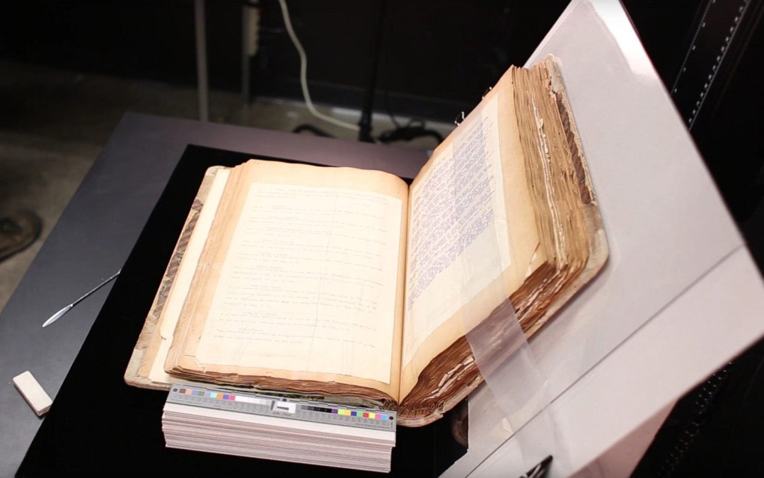 Watch the University of Iowa digitize work from Franklin Keith and Edward Franklin Albee